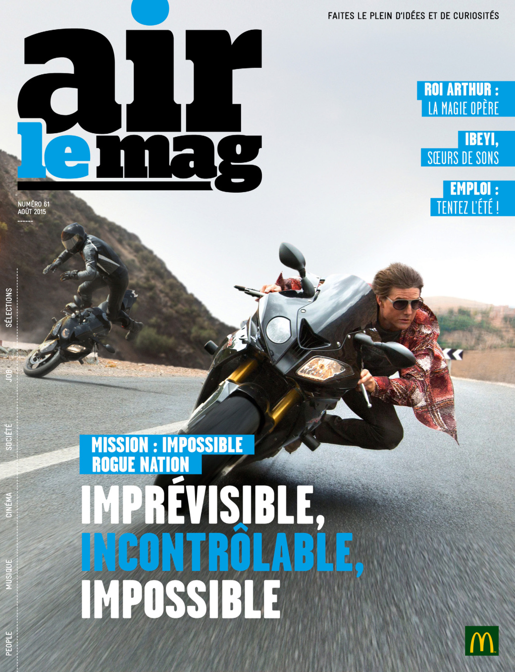 Première page de airlemag numero62