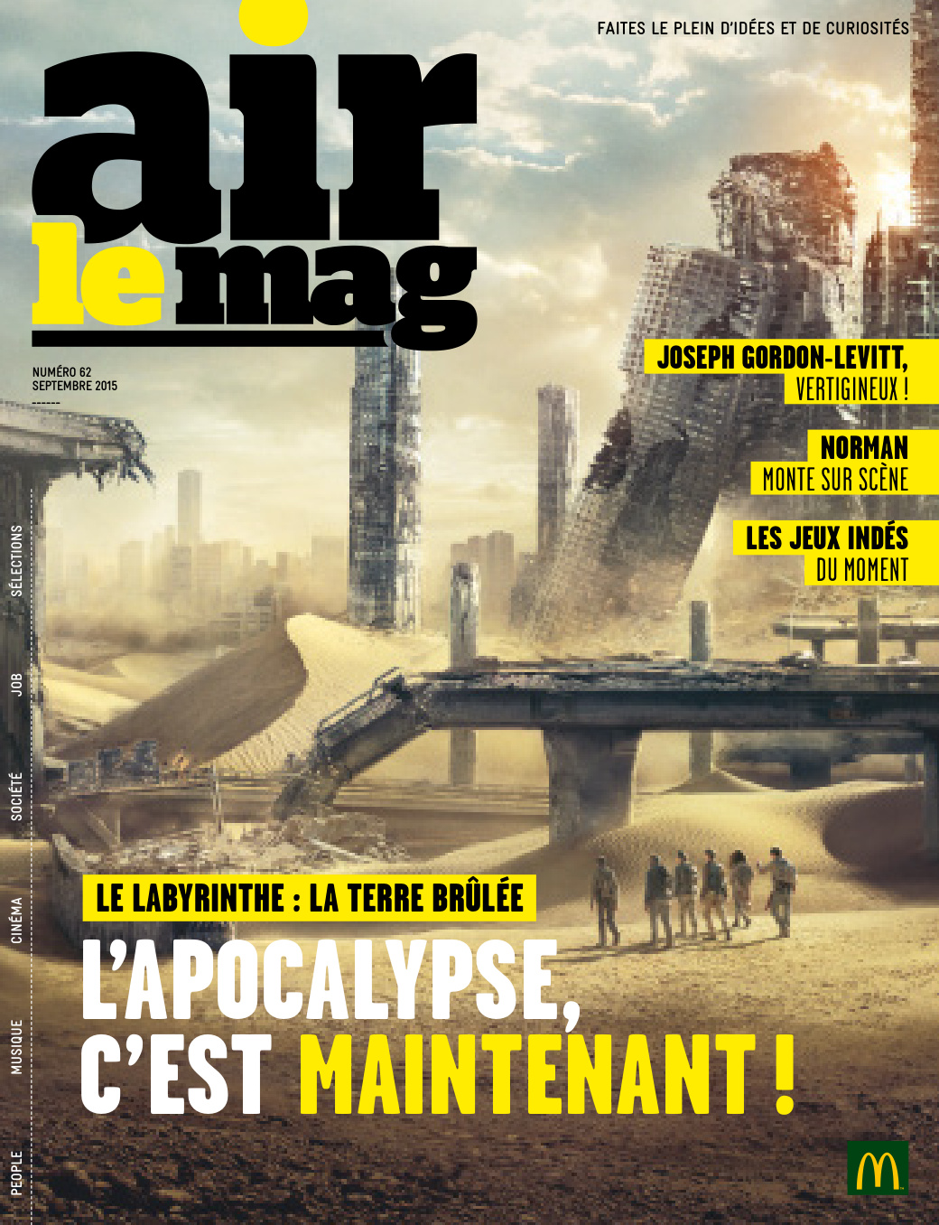 Première page de airlemag numero63