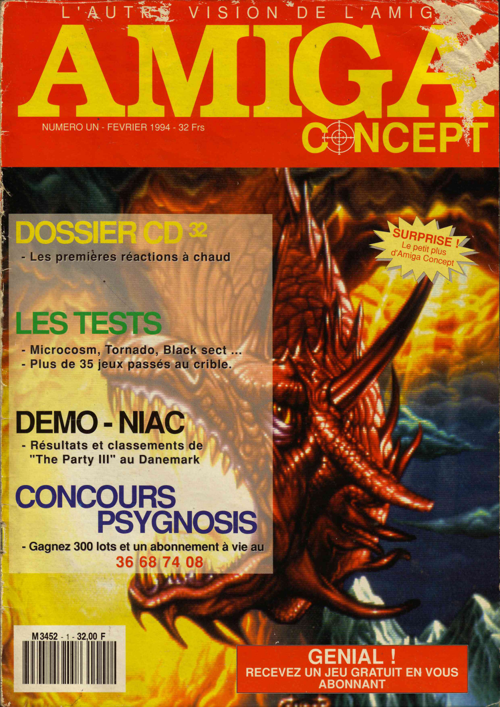 Première page de amigaconcept numero01