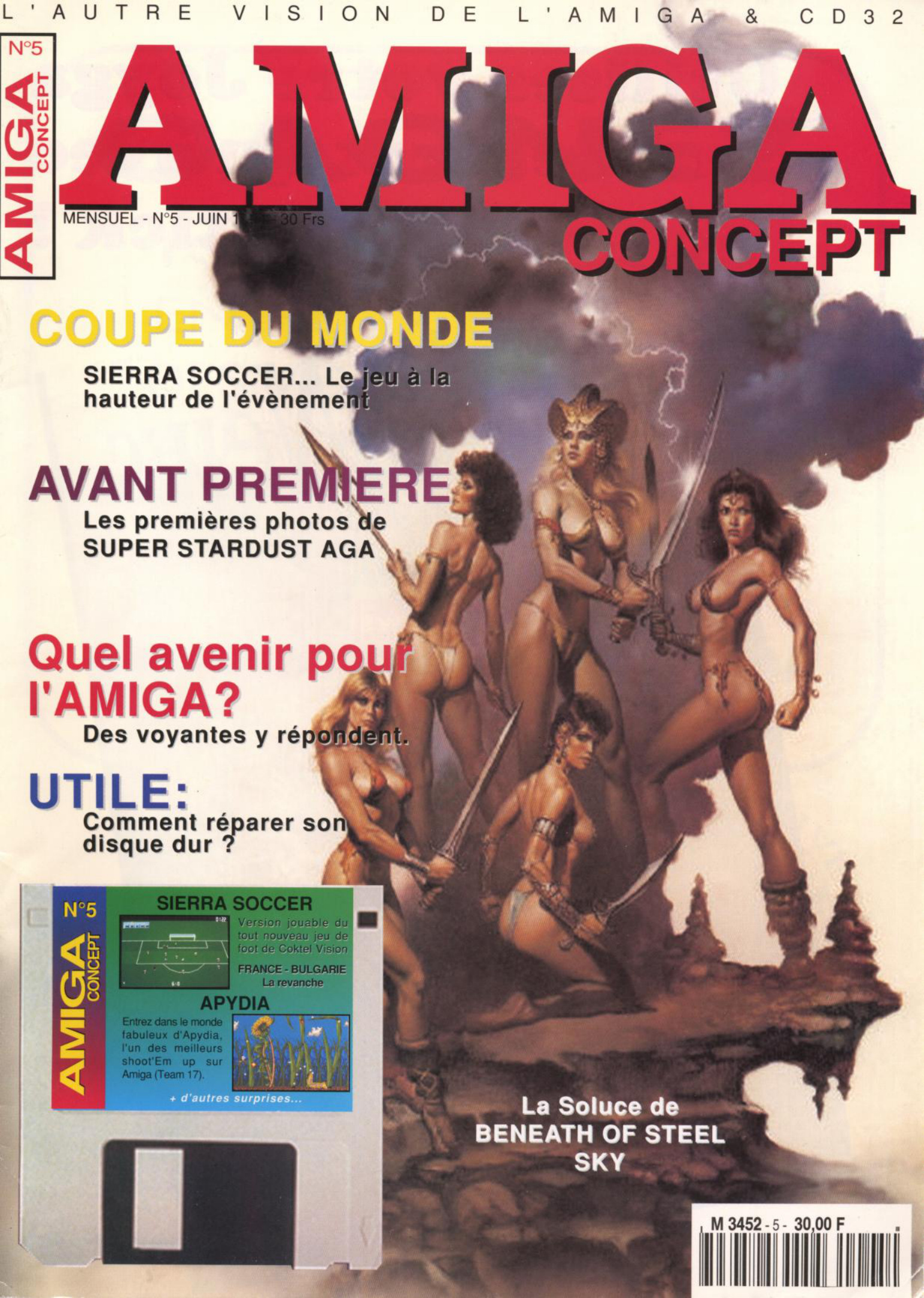 Première page de amigaconcept numero05