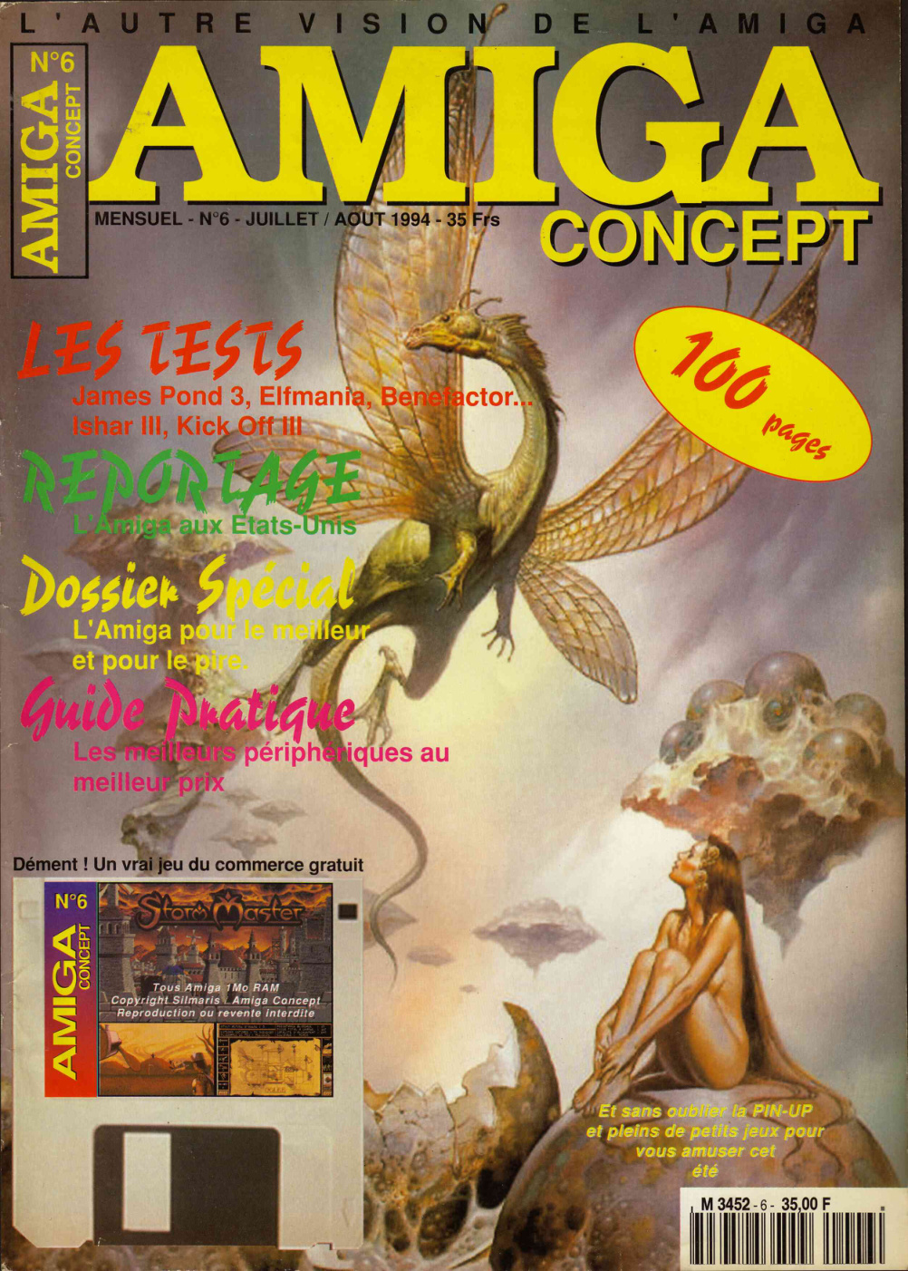 Première page de amigaconcept numero06