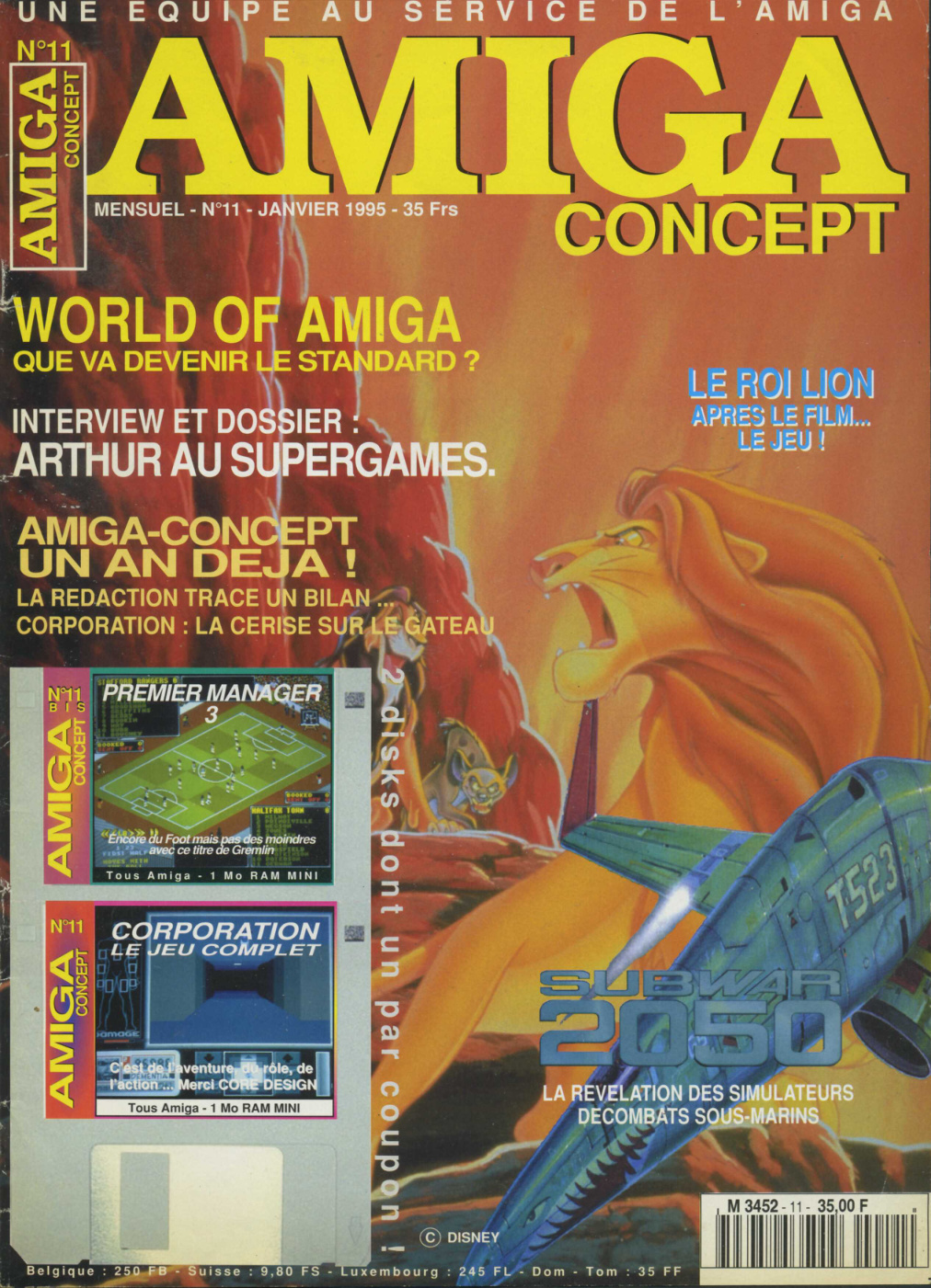 Première page de amigaconcept numero11
