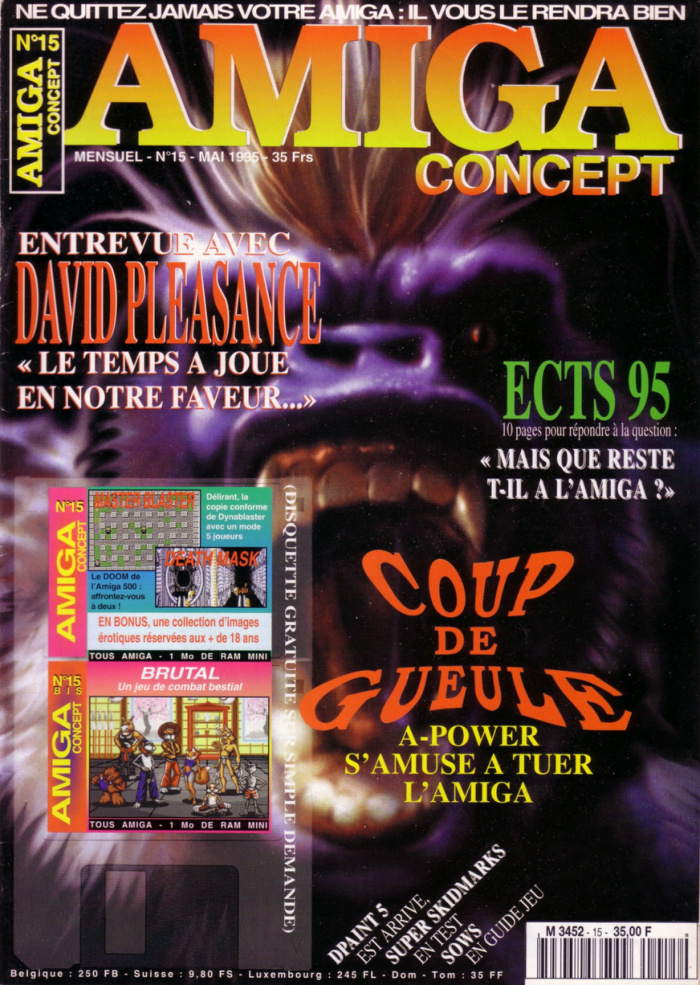 Première page de amigaconcept numero15