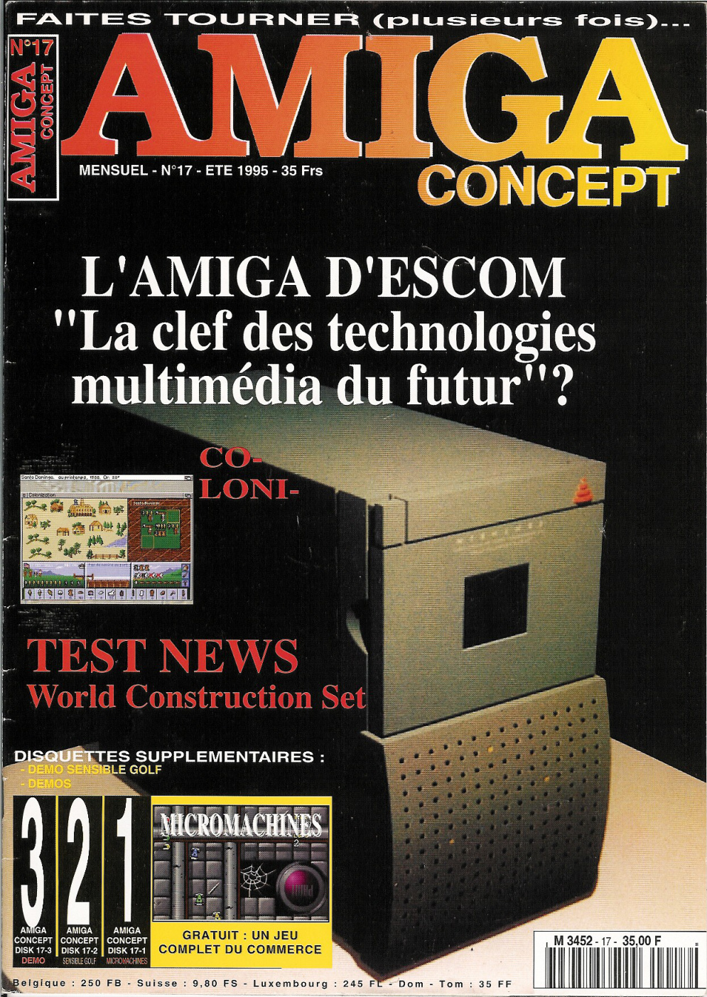 Première page de amigaconcept numero17