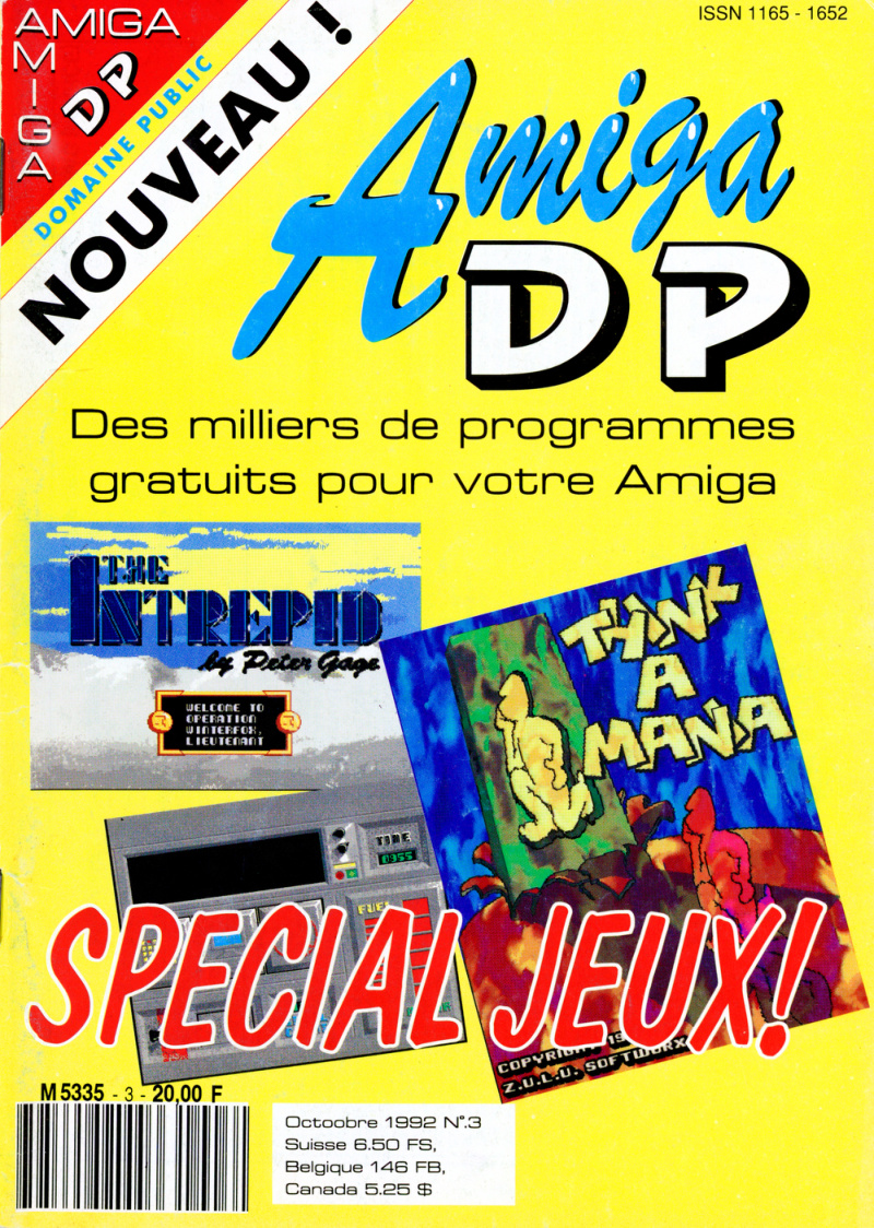 Première page de amigadp numero03