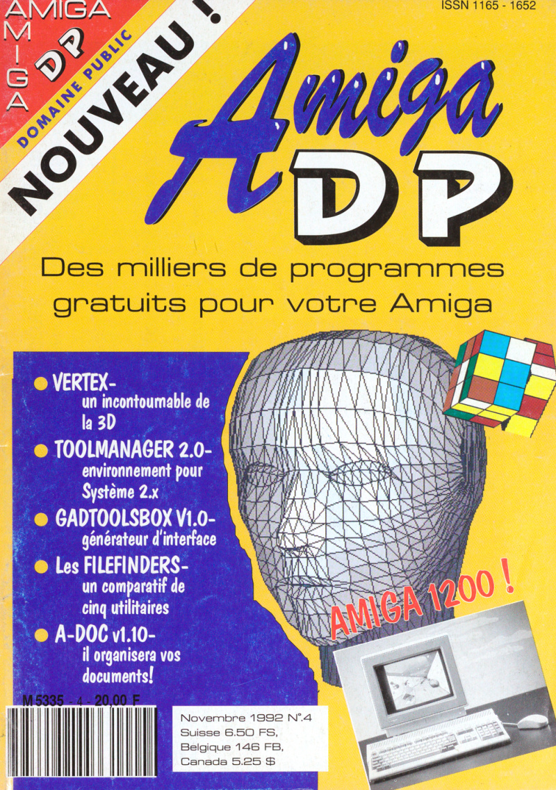 Première page de amigadp numero04
