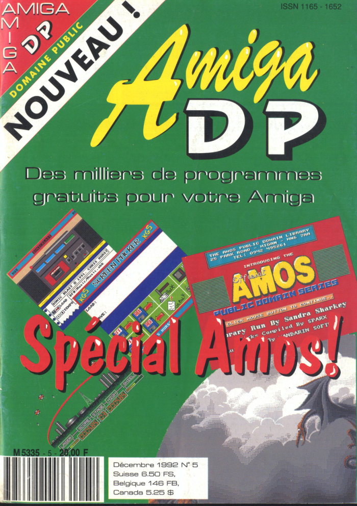 Première page de amigadp numero05