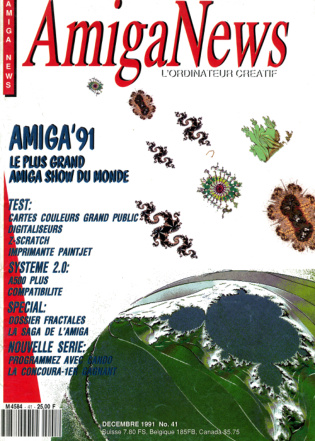 Première page de amiganews numero041