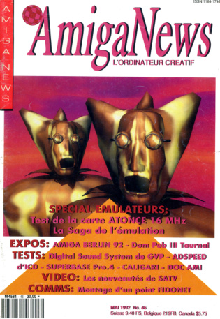 Première page de amiganews numero046