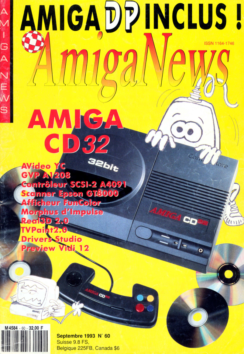 Première page de amiganews numero060