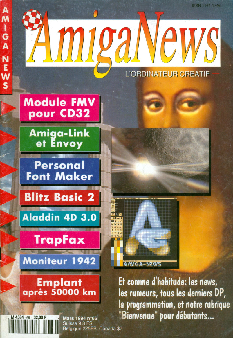 Première page de amiganews numero066