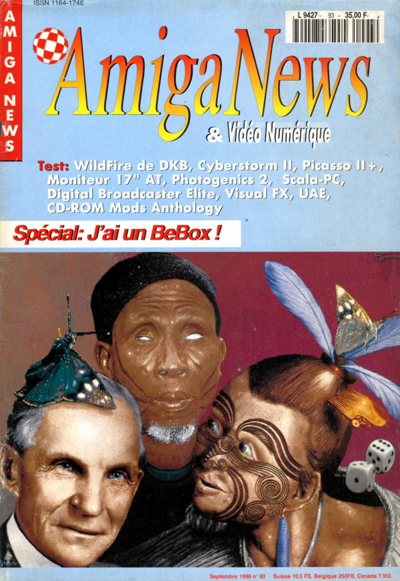 Première page de amiganews numero093