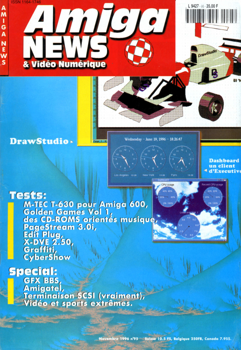 Première page de amiganews numero095