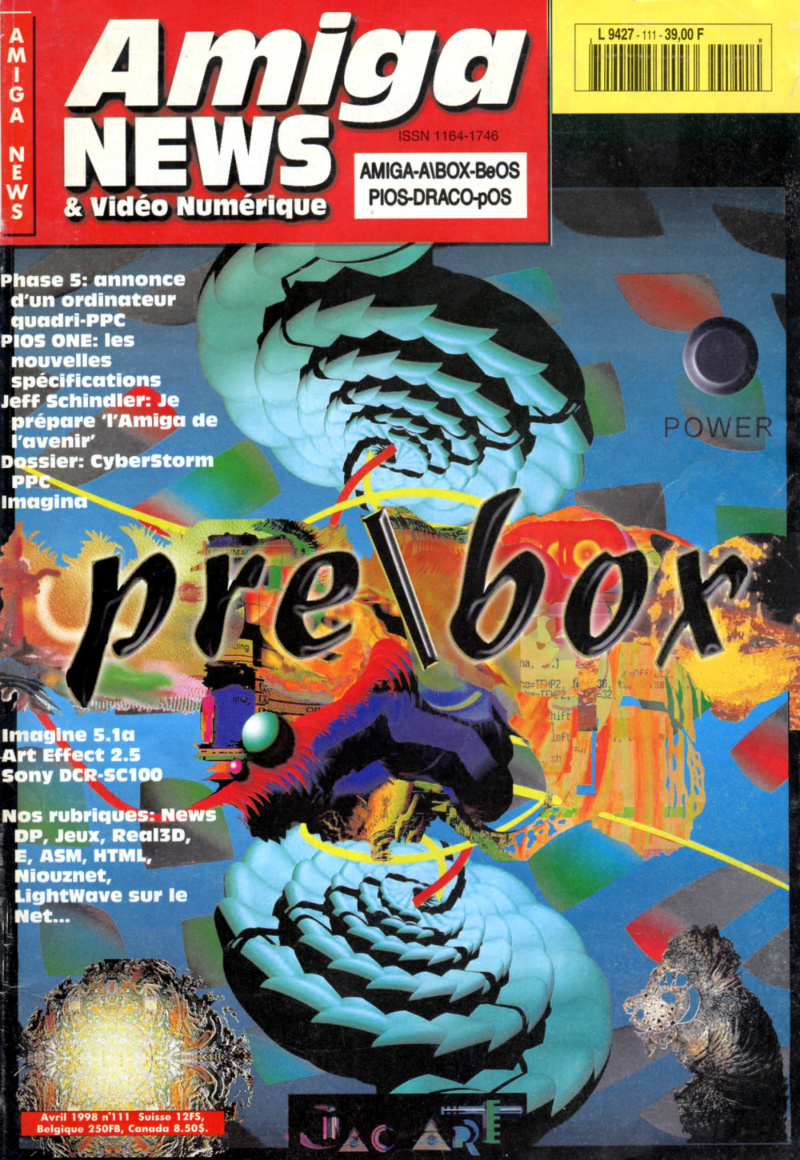 Première page de amiganews numero111