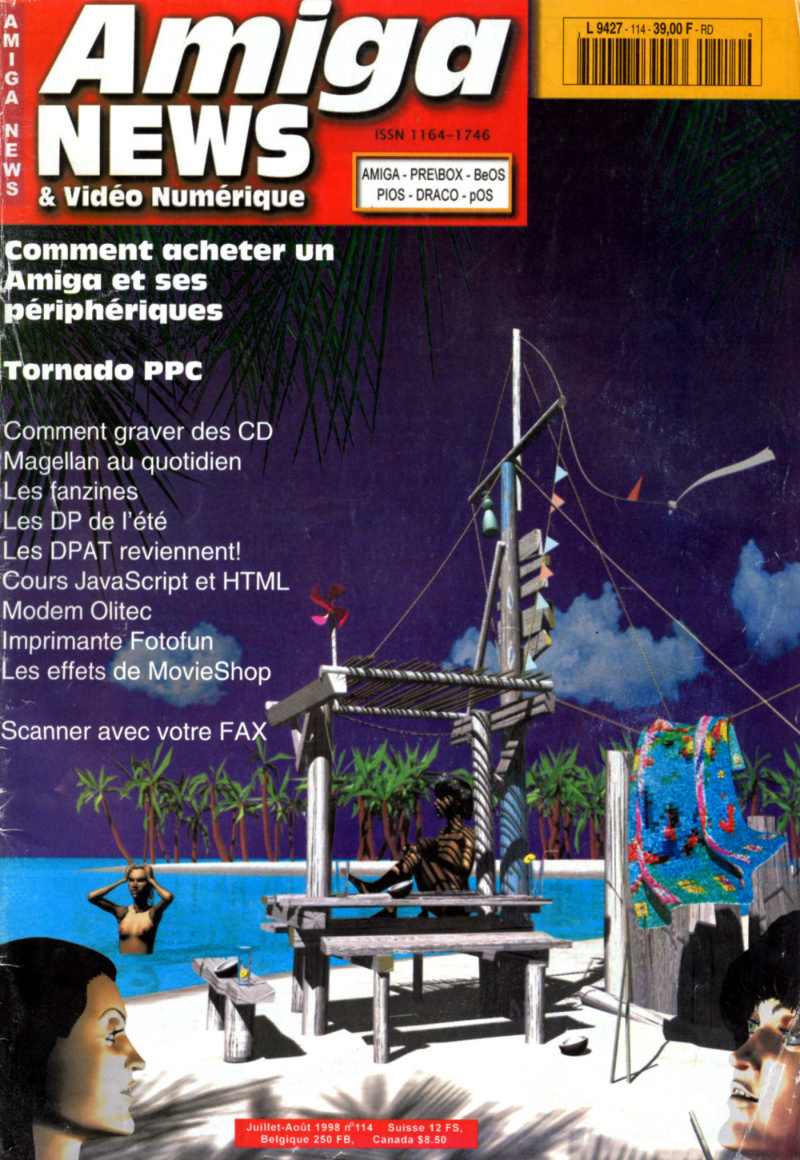 Première page de amiganews numero114