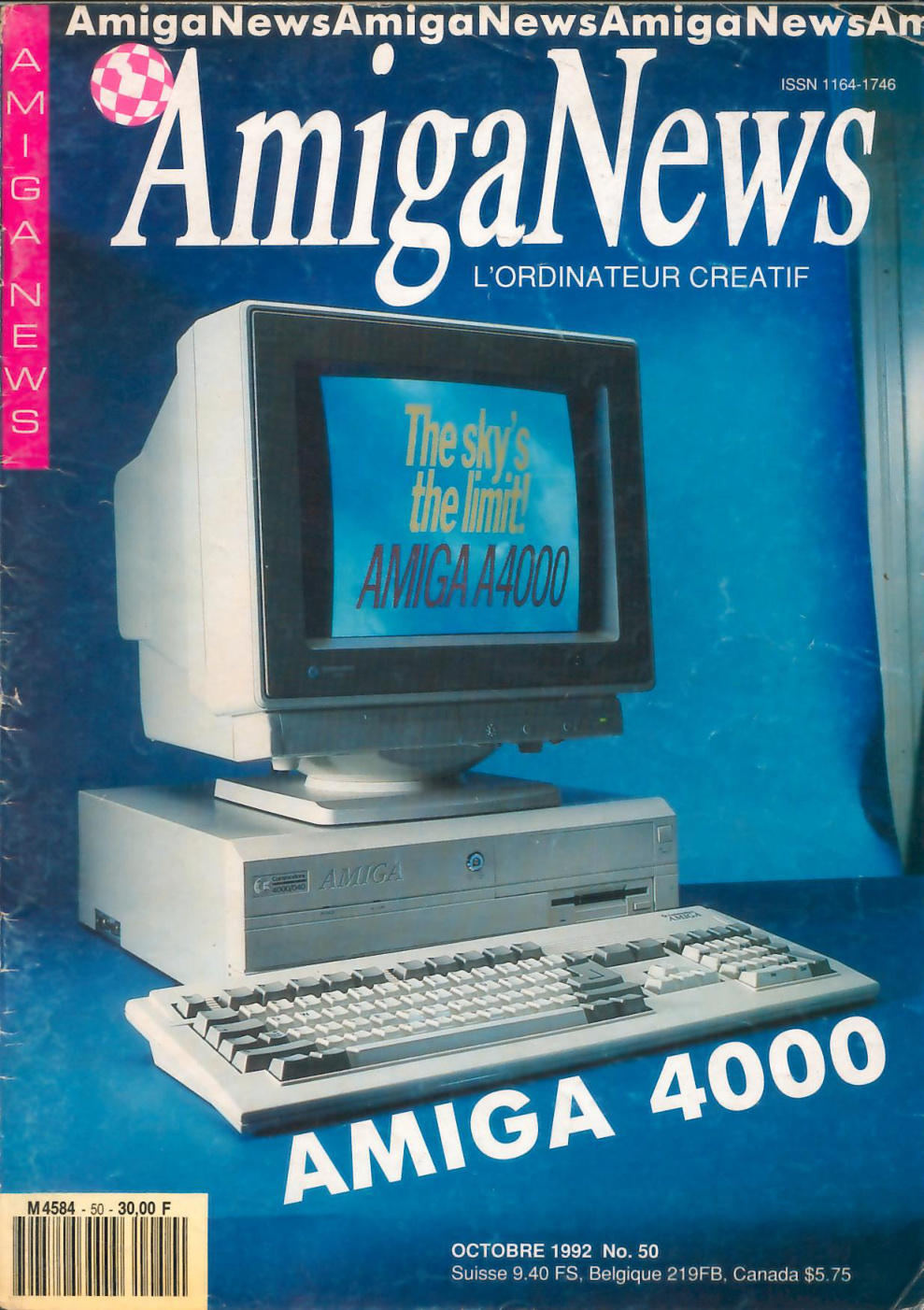 Première page de amiganews numero50
