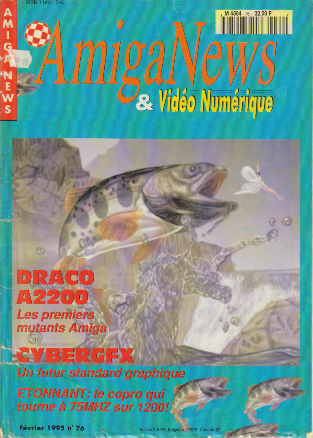 Première page de amiganews numero76