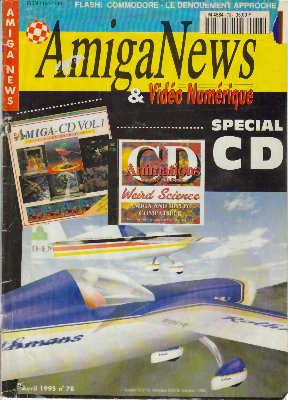 Première page de amiganews numero78