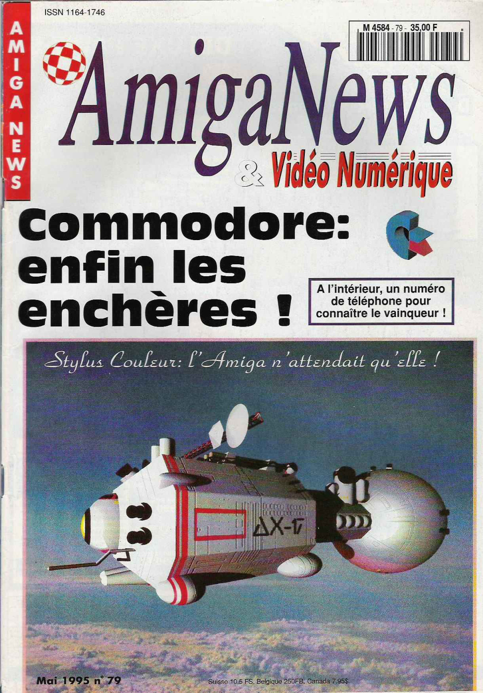 Première page de amiganews numero79
