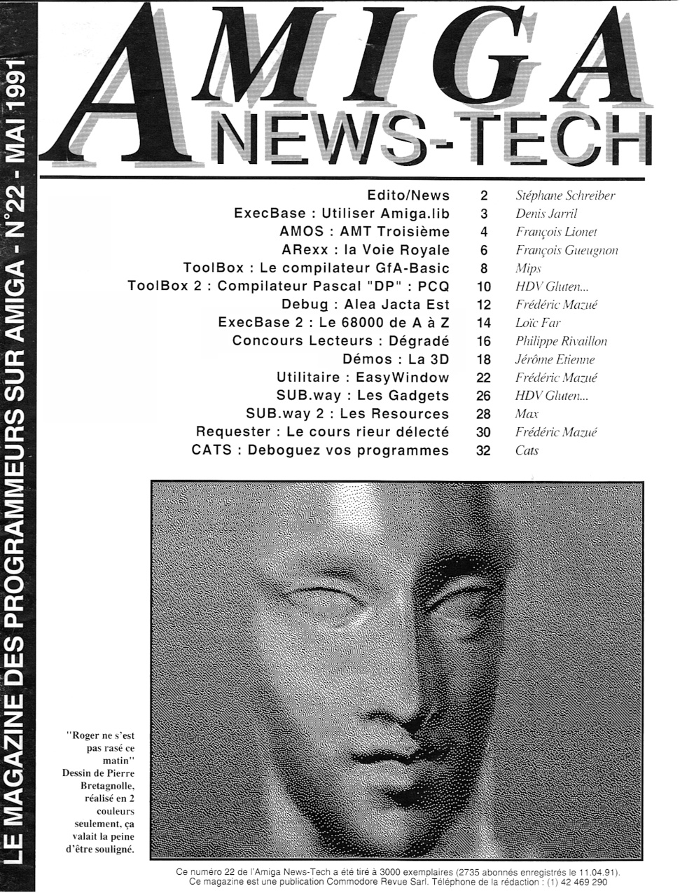 Première page de amiganewstech numero22