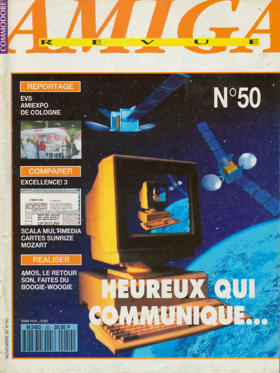 Première page de amigarevue numero50
