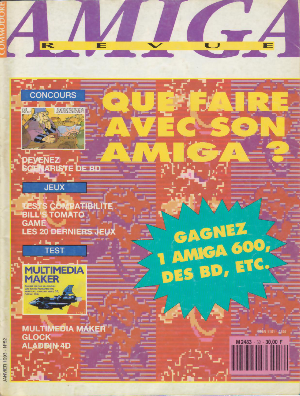 Première page de amigarevue numero52
