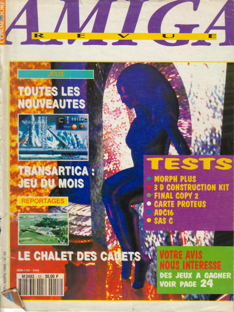 Première page de amigarevue numero53