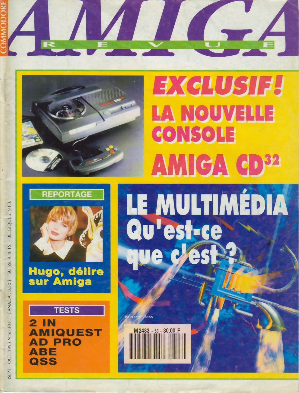 Première page de amigarevue numero58