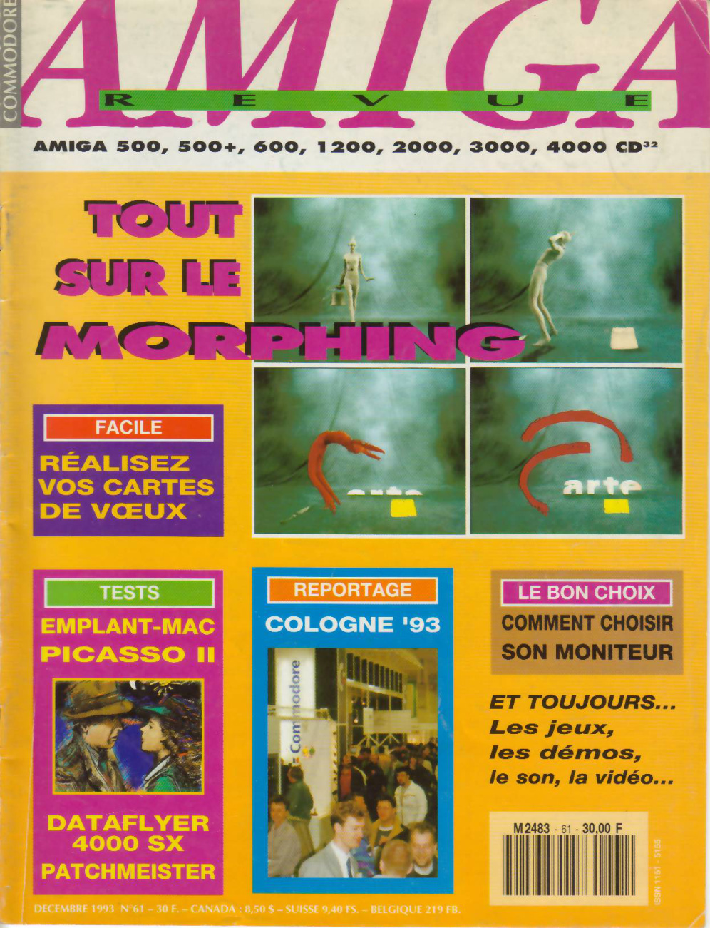 Première page de amigarevue numero61