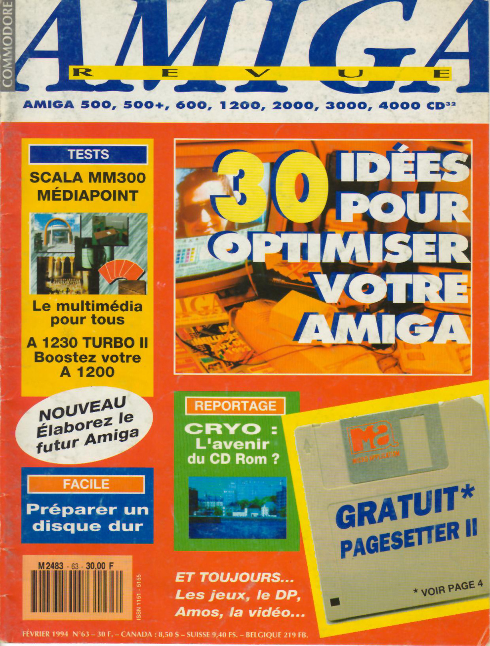 Première page de amigarevue numero63