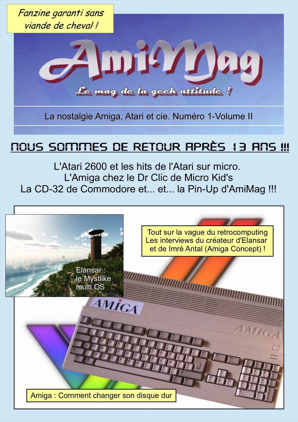 Première page de amimag numero01