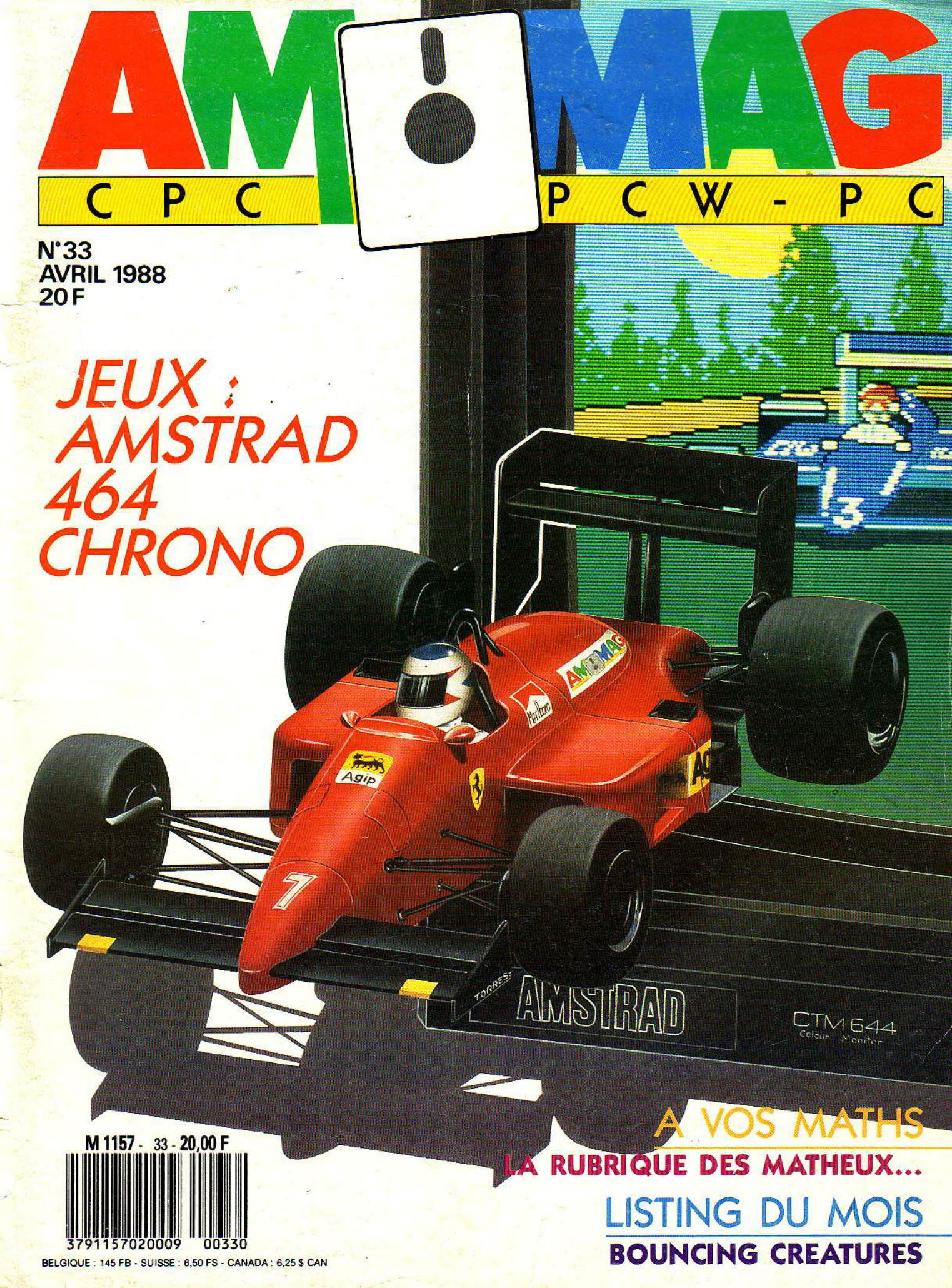 Première page de ammag numero33