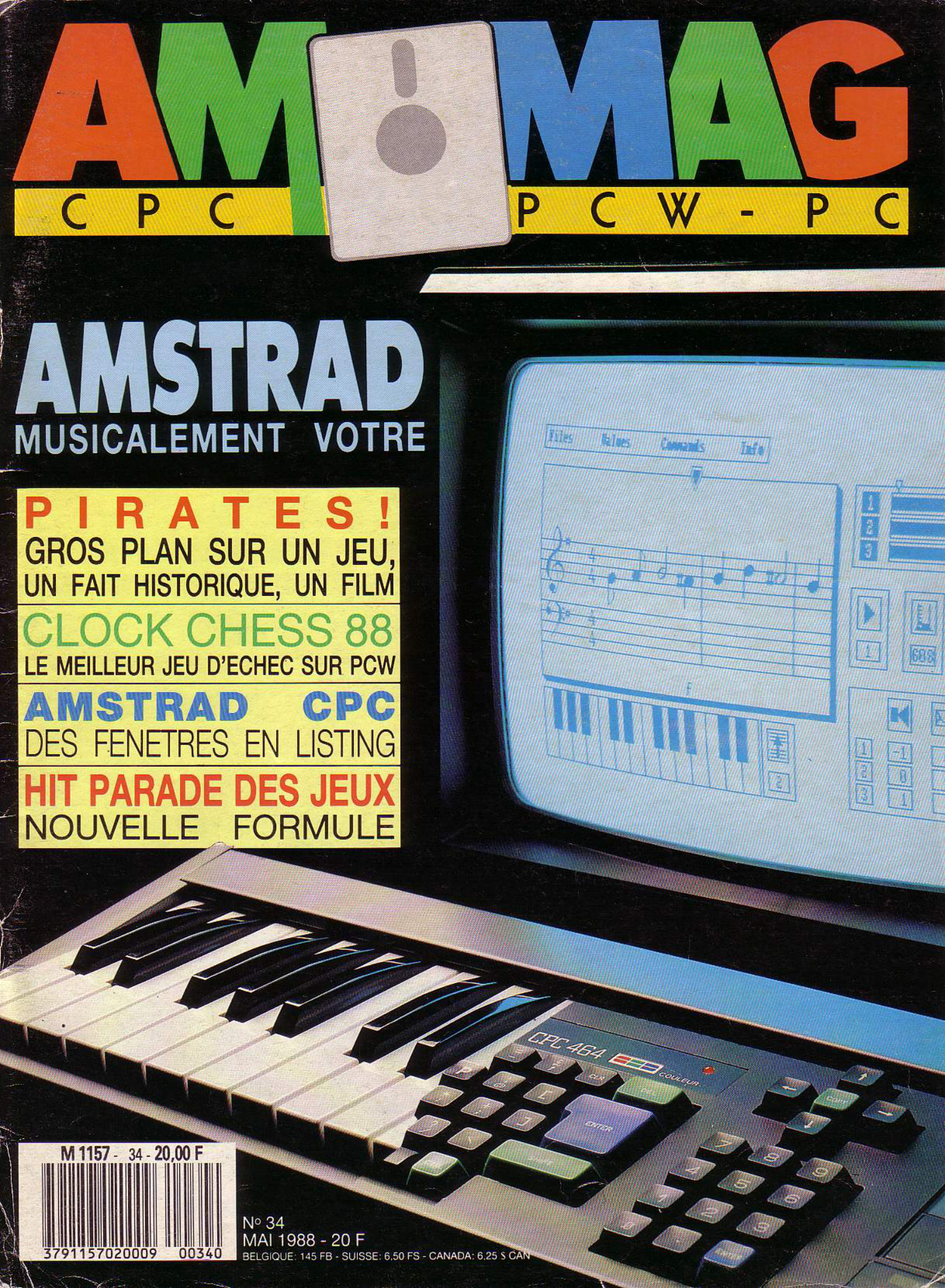 Première page de ammag numero34