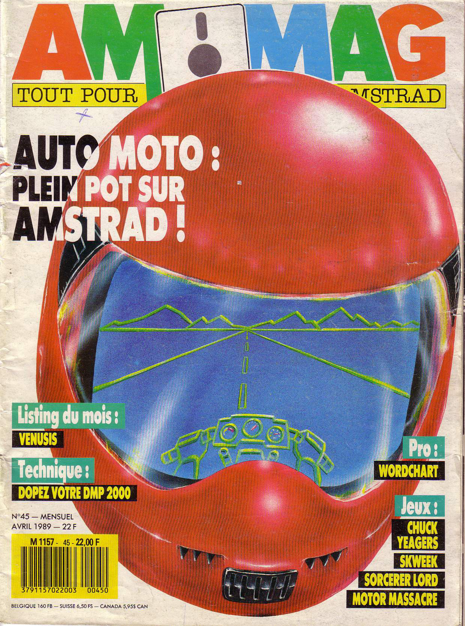 Première page de ammag numero45