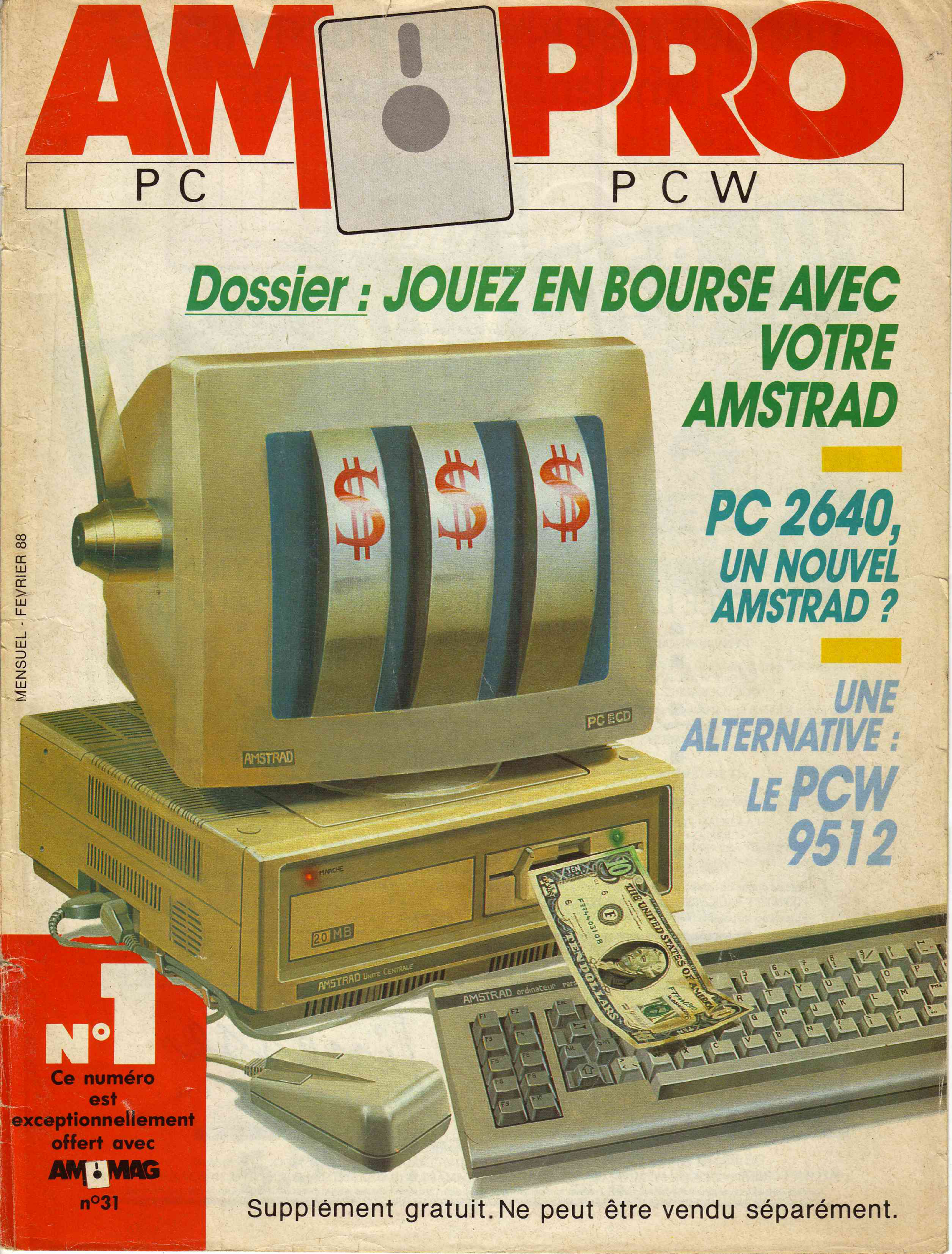 Première page de ammagpro numero01