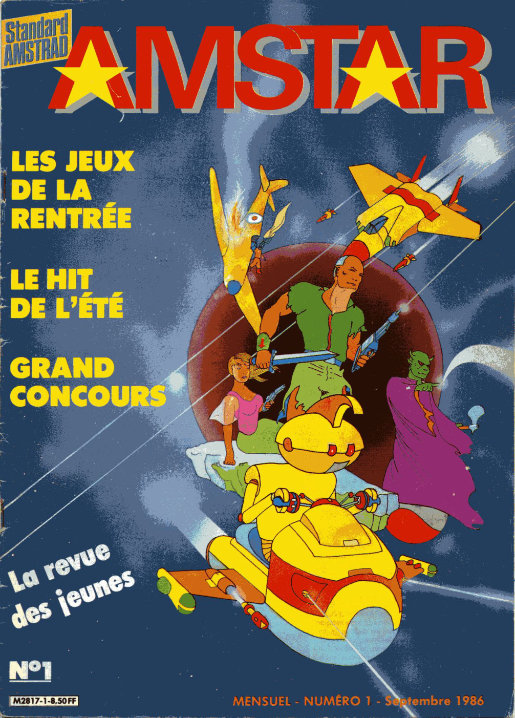 Première page de amstar numero01