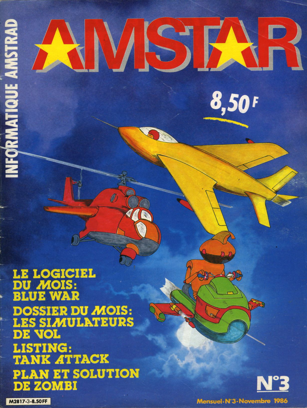 Première page de amstar numero03