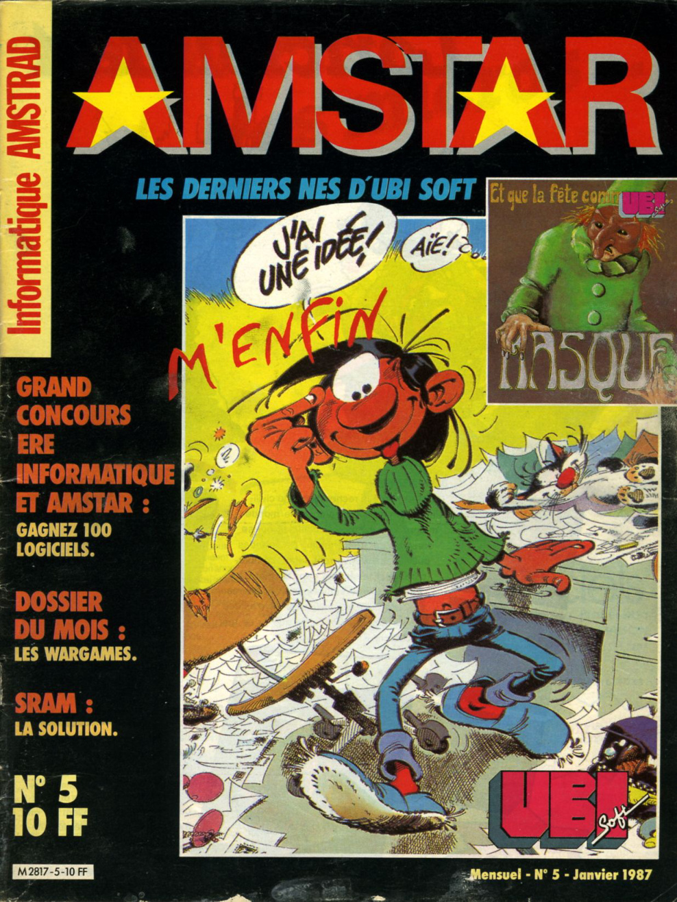 Première page de amstar numero05