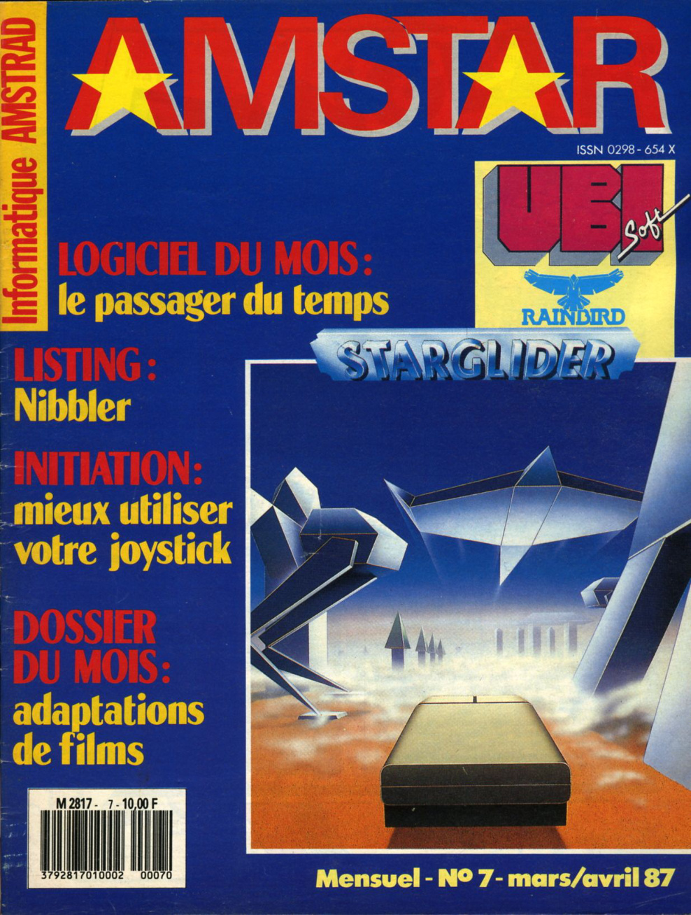 Première page de amstar numero07
