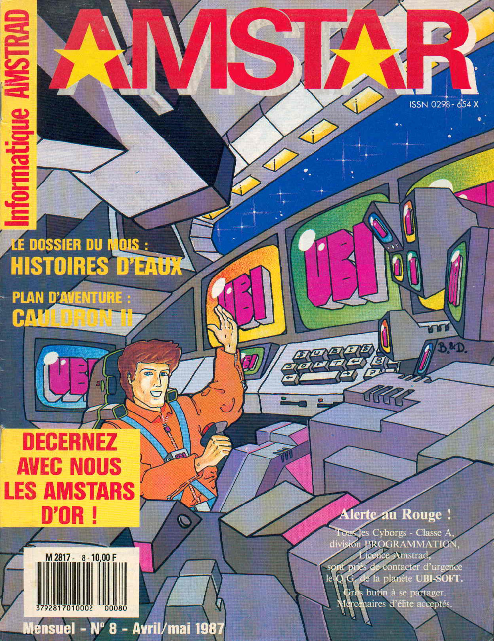 Première page de amstar numero08
