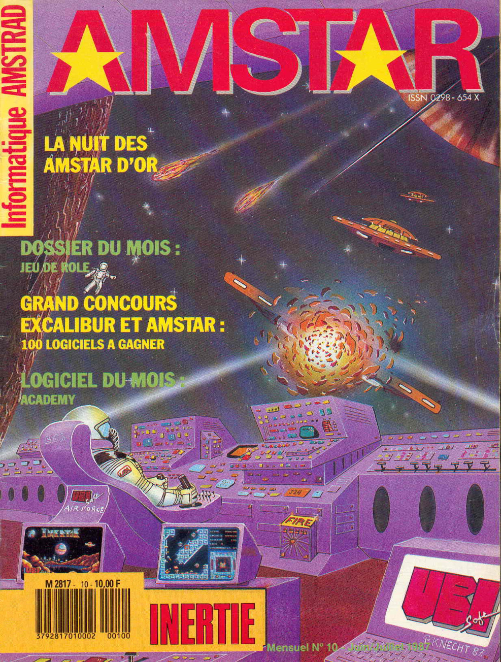 Première page de amstar numero10