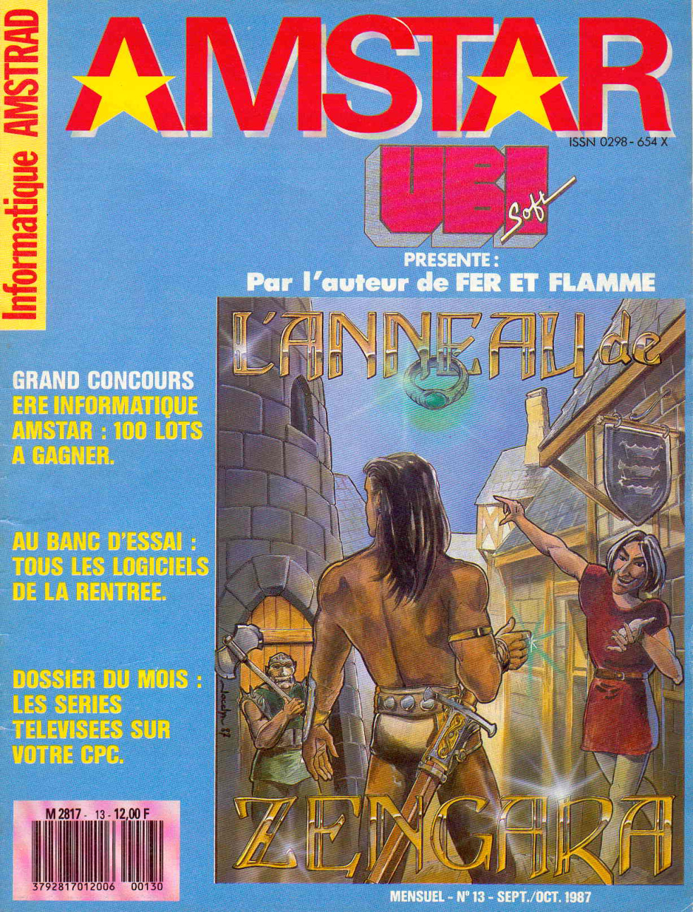 Première page de amstar numero13