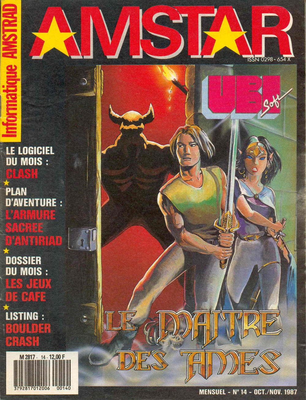 Première page de amstar numero14
