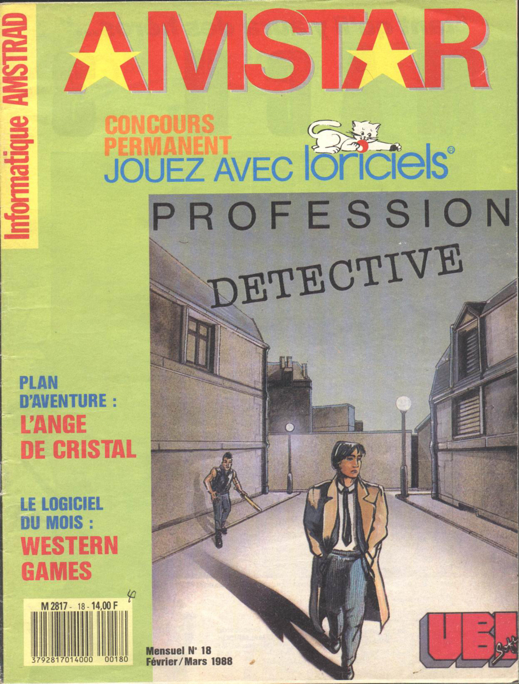 Première page de amstar numero18