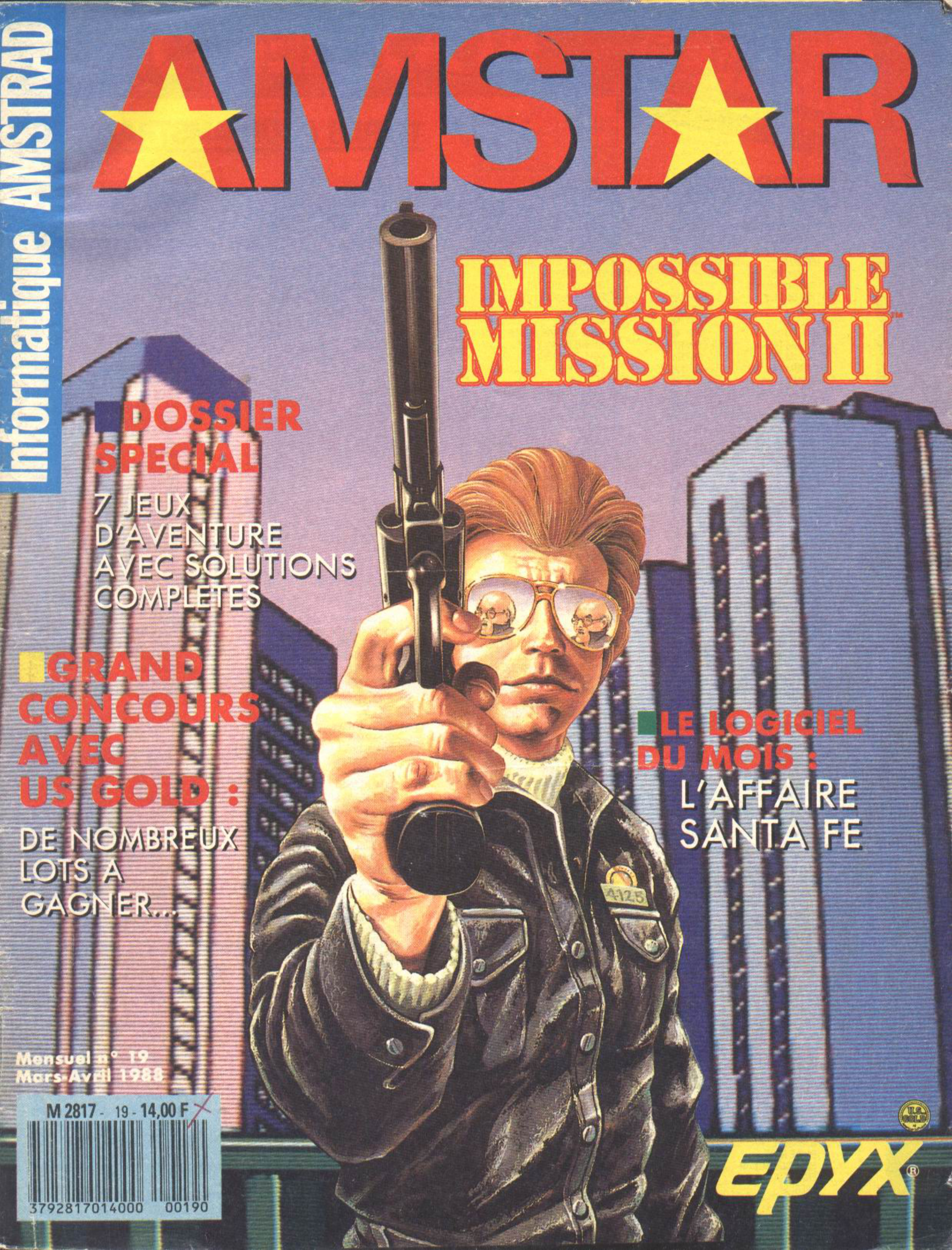 Première page de amstar numero19