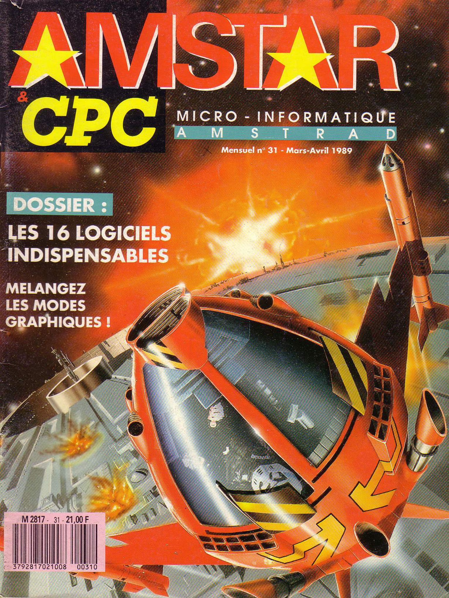 Première page de amstar numero31