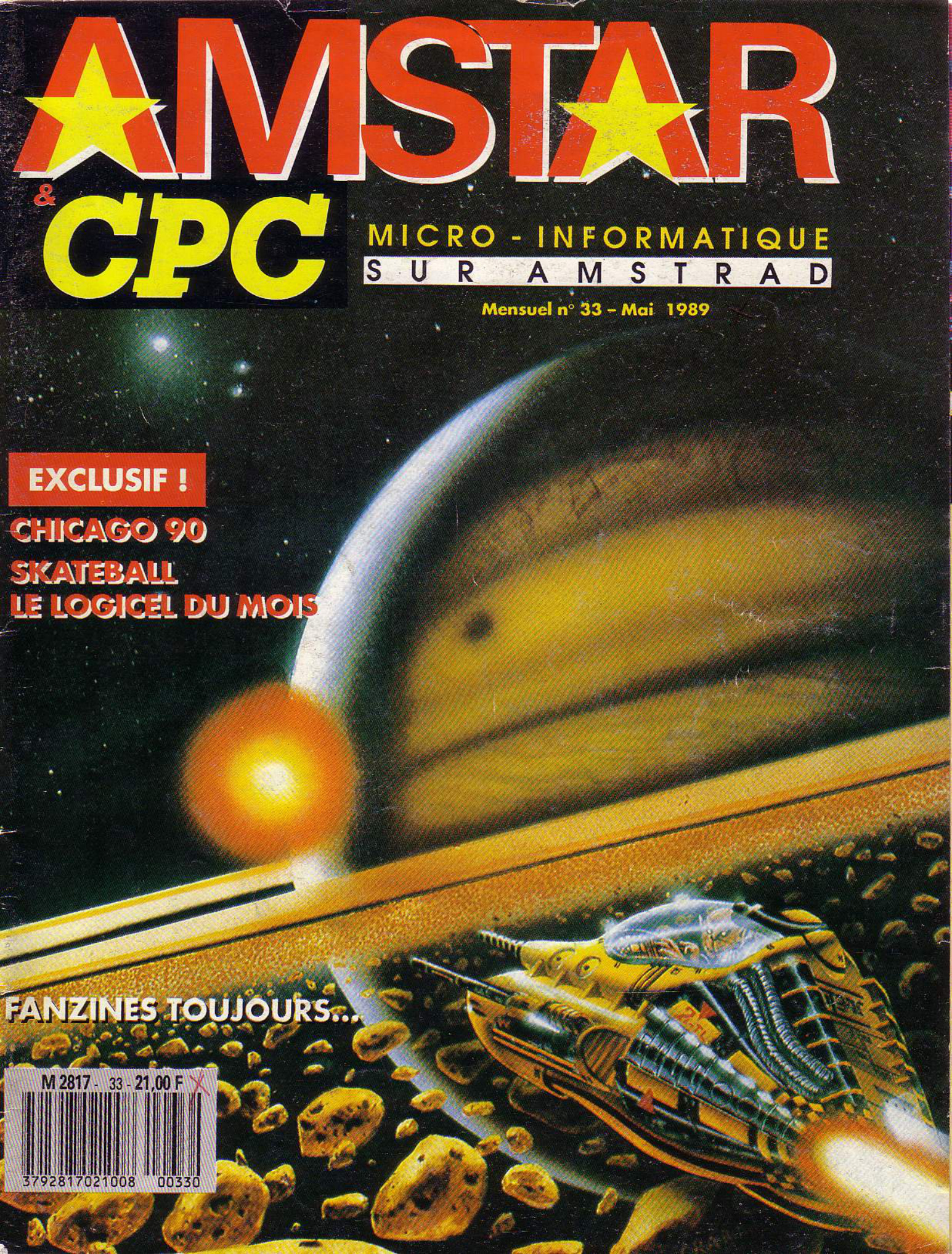 Première page de amstar numero33