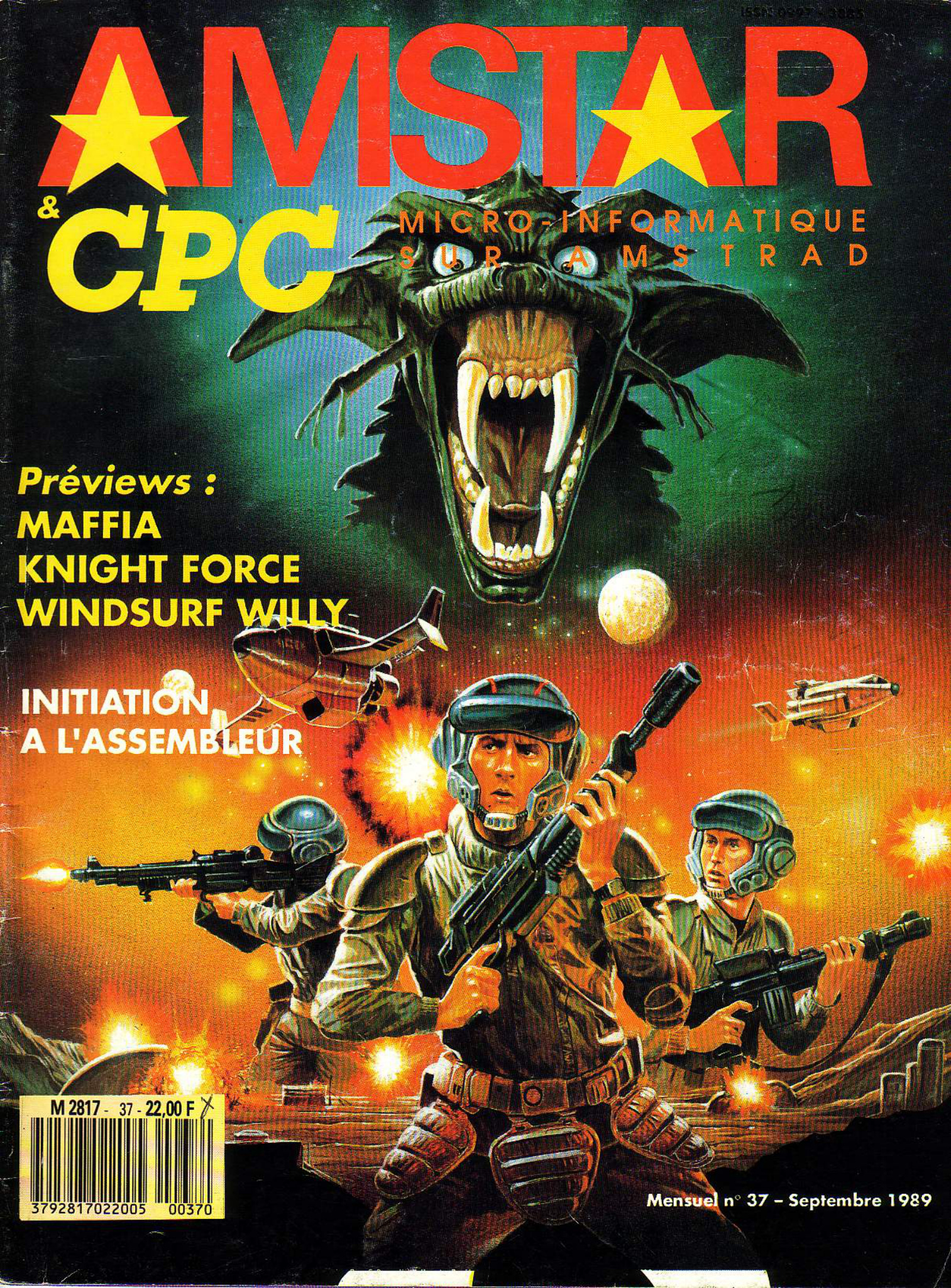 Première page de amstar numero37