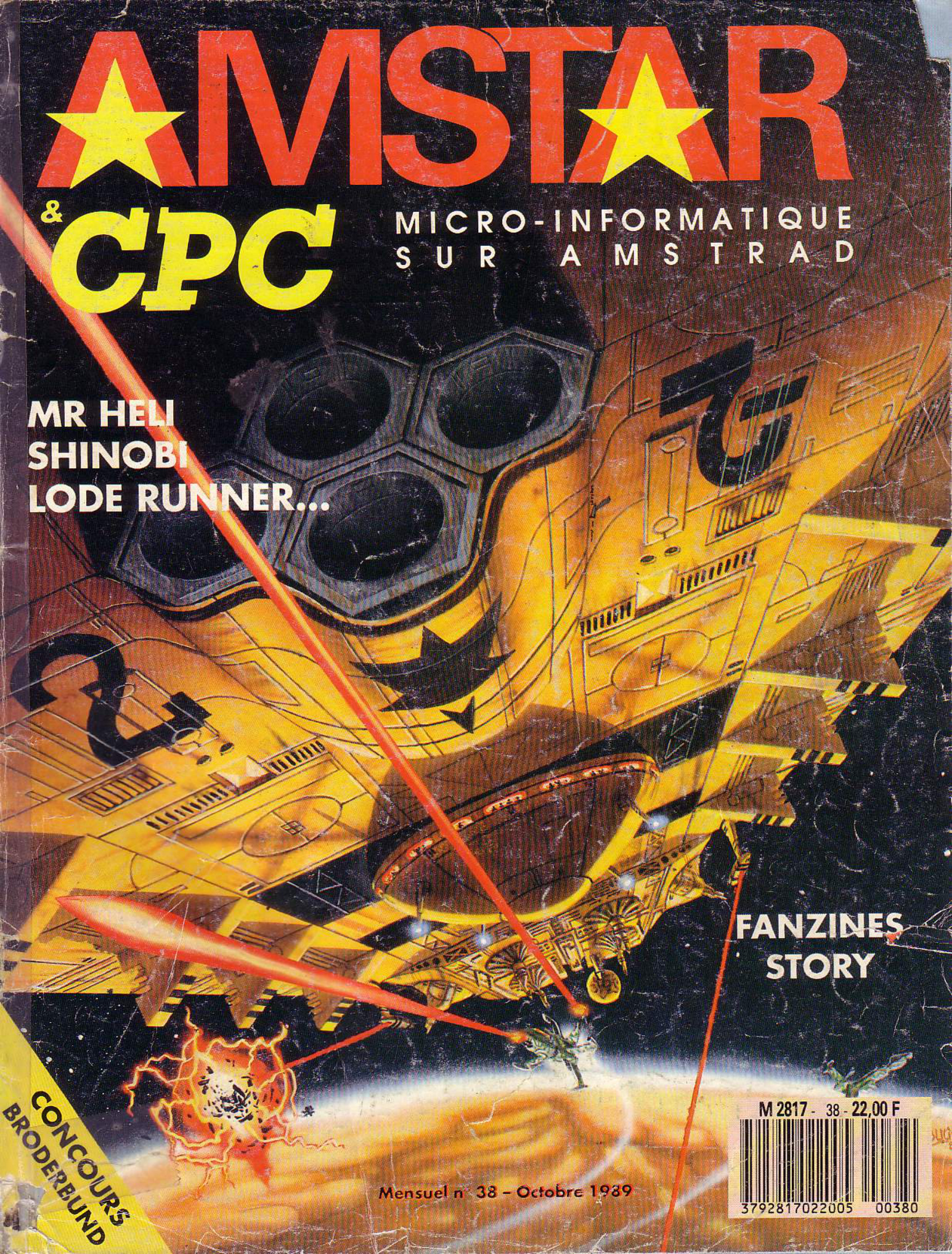 Première page de amstar numero38