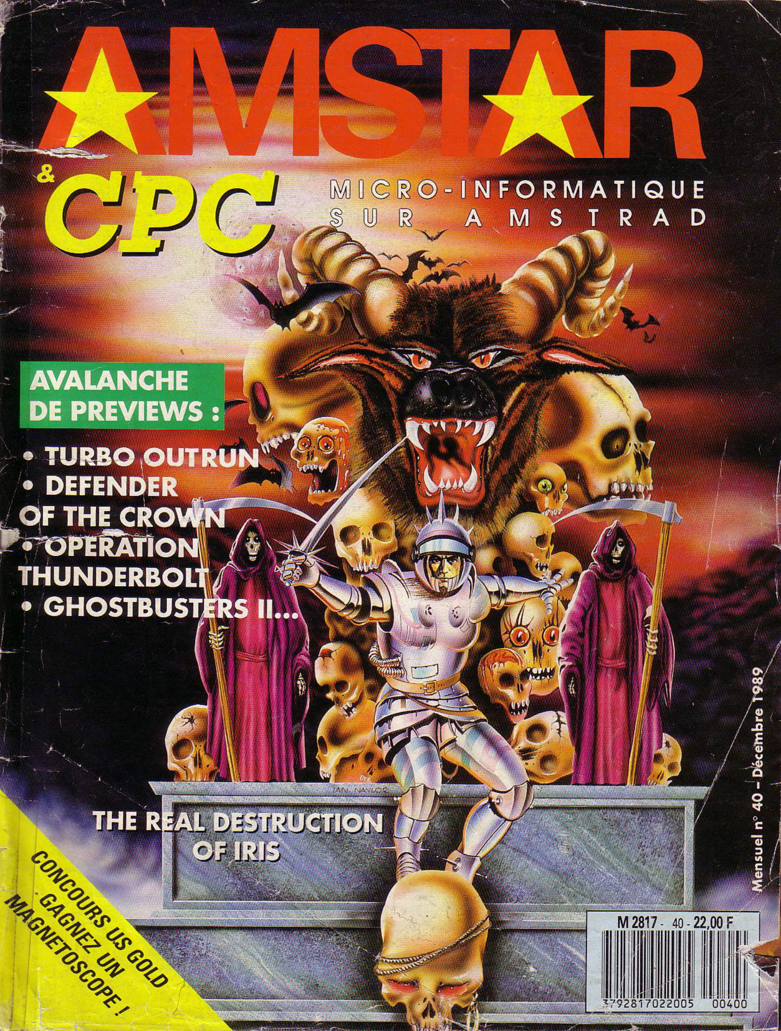 Première page de amstar numero40